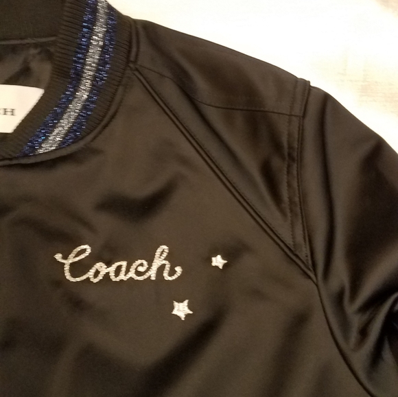 Coach City Sky Cropped Jacket Rainbow - Picture 11 of 16